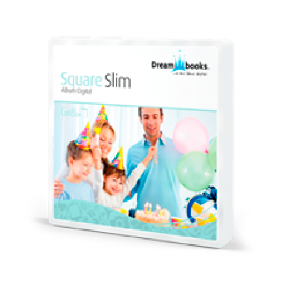DREAMBOOKS GIFTCARD SQUARE SLIM 21X21 - 40PAG.
